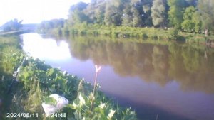 Вечером после работы порыбачил на реке Усень 🎣 Рыбачил на поплавочную удочку и на донные снасти🎣