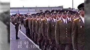 Наш выпуск из военного училища в 1993 году. КВИУИВ. Калининград. Группа 2258.