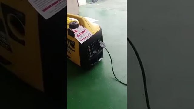 genset silent inverter 1000 watt - 1500 watt mode eco nya ditekan dong yang ngetes biar ga ada suar