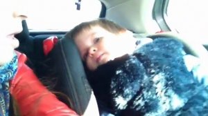 Едем домой после прививки!