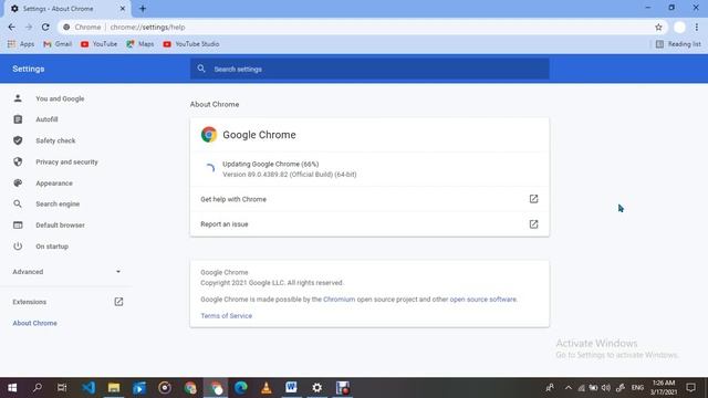 How to Uptade Google Chrome App in Window 10 ( 2021) Update