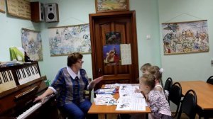 Урок сольфеджио Шехиревой Е. М. подготовительный класс