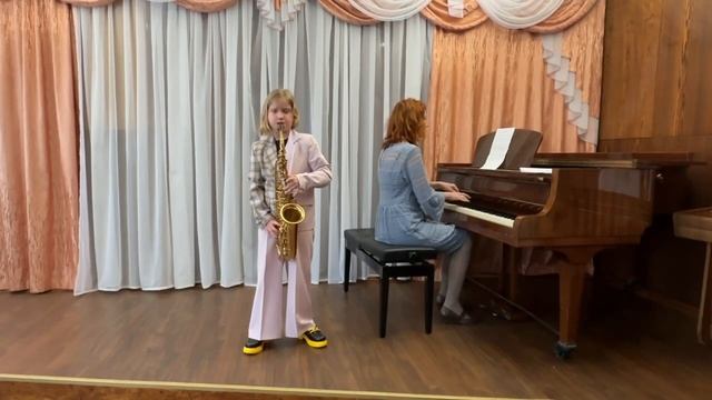 Д.Верди Ария герцога Мантуанского из оперы "Риголетто". Саксофон Альт смотреть онлайн