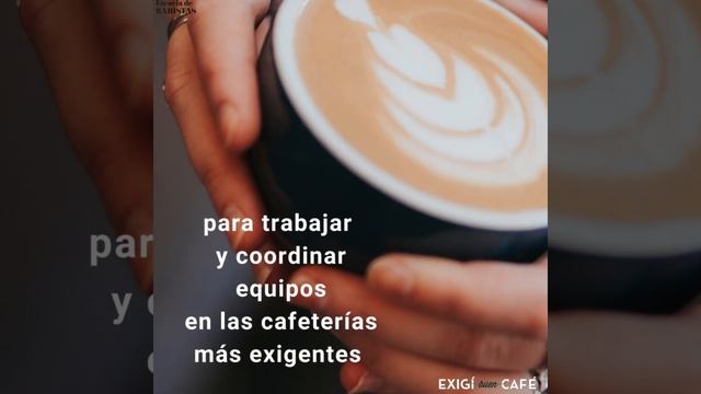 Anotate en Barista Experto el curso de la Escuela de Baristas. смотреть онлайн