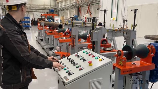 Рольганг для токарного станка ДельтаТех РПУ-01 для Doosan PUMA 5100, Doosan PUMA 1000 смотреть онлайн