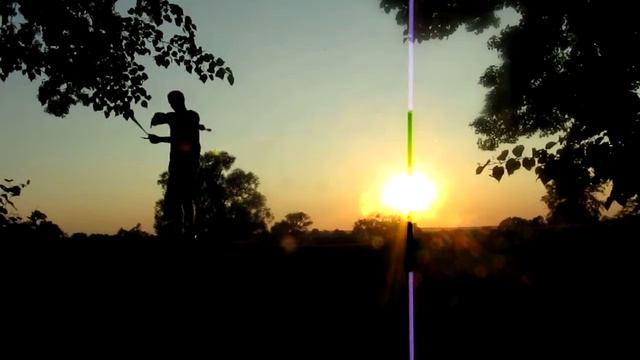 Poi Spinning by Morava river смотреть онлайн