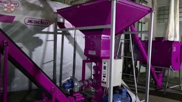 Линии экструдирования отходов Жаско небольшой производительности