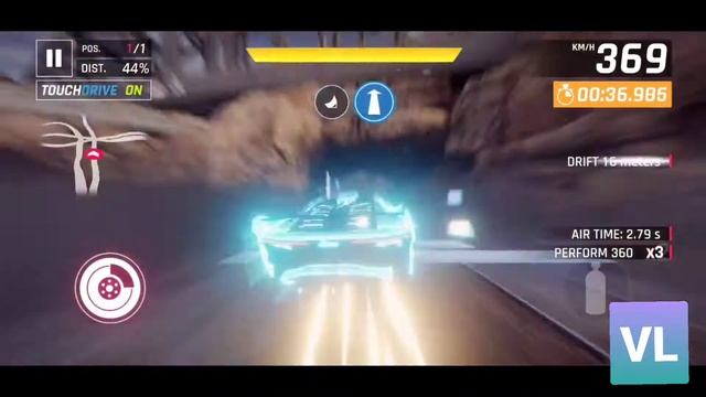 Asphalt 9. GRAND PRIX Q2 Lamborghini SC18 2* TouchDrive 1:19:859 смотреть онлайн