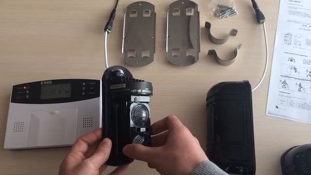 Датчик охраны периметра ABT 100 Беспроводной смотреть онлайн