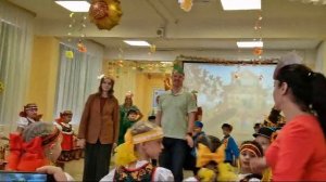 Осенняя сказка с участием родителей " Есть у нас огород"