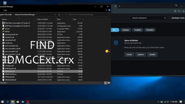 how to install IDM extension in opera browser [2020] смотреть онлайн