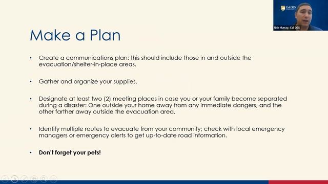 CalTAP | Emergency Preparedness II | 07-26-2022