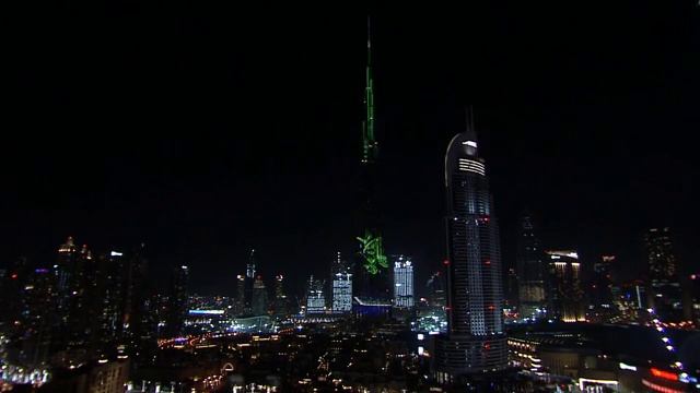 Jaguar XP Art Of Performance Burj Khalifa Dubai смотреть онлайн