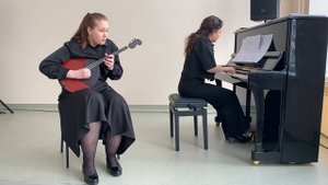 Поппер Танец гномов, исп. Ольга Окутина (домра-альт), Альфия Сафиуллина (фортепиано)