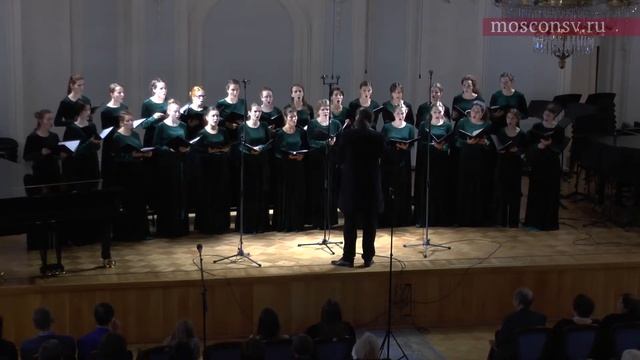 Сергей Слонимский «Видя разбойник» для хора a capella смотреть онлайн