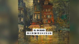 🖼️ KONSTANTIN KOROVIN (1861-1939) - Paris, Rue de Venise