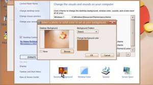 Personalization Panel for Windows 7 Starter