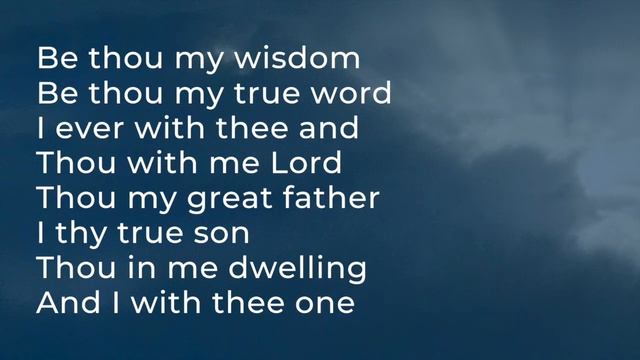 "Be Thou My Vision" sung by Blythe Kelsey, Christopher Kelsey, Debbie Kelsey смотреть онлайн