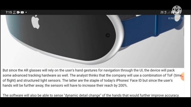 Apple's AR headset to use MacBook Pro's power supply & weigh just 300 grams and offer hand tracking