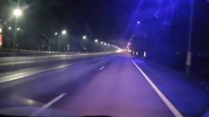 Ультра фиолетовый свет на трассе