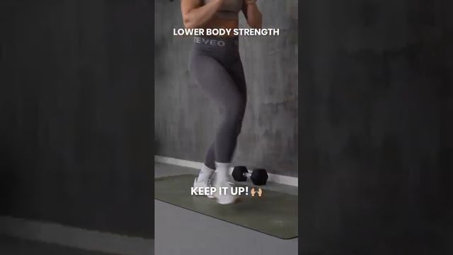 Kneel - Alt. Lunge_ Stay strong and keep it up! 🙌🏼