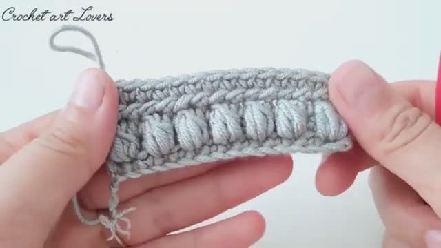 Узор крючком #узоркрючком #вязание #вязаниекрючком