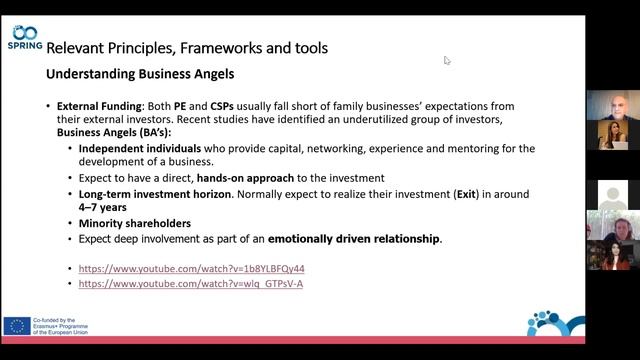 Webinar 6: External Investors in Family Businesses