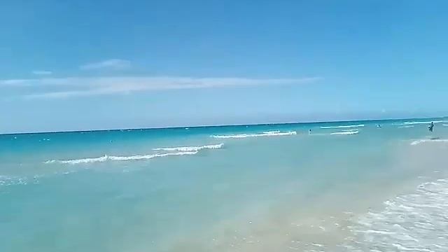 cuba, varadero, on the beach