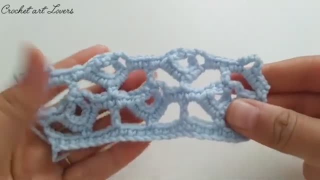 Нежный Узор крючком #узоркрючком #вязание #вязаниекрючком