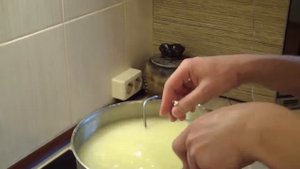 Определение готовности сырного зерна