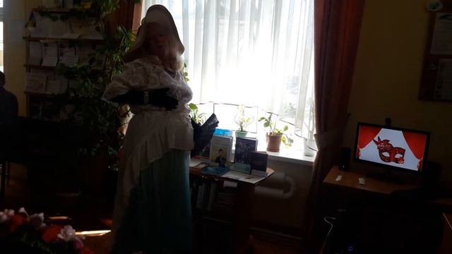 Проня Прокопівна. Міжнародний день театру відзначили у бібліотеці. смотреть онлайн