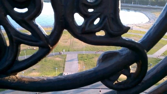 Вид из чаши-казана в Казани смотреть онлайн