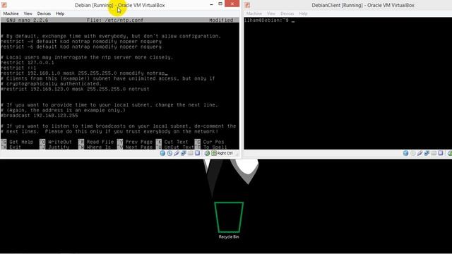 Konfigurasi NTP Debian Server Dan Debian Sebagai Client смотреть онлайн