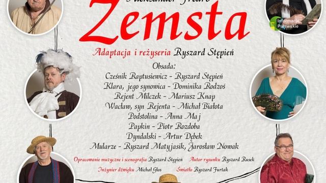 08 02 2024 Puławski Teatr Amatora wystawi Zemstę смотреть онлайн
