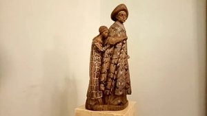 Русский музей. Б. С. Стелецкий. Марфа-Посадница