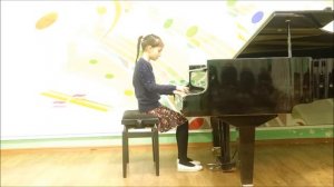 Р.Шуман "Солдатский марш" из "Альбома для юношества" I ч. исполняет  Василиса Земскова.