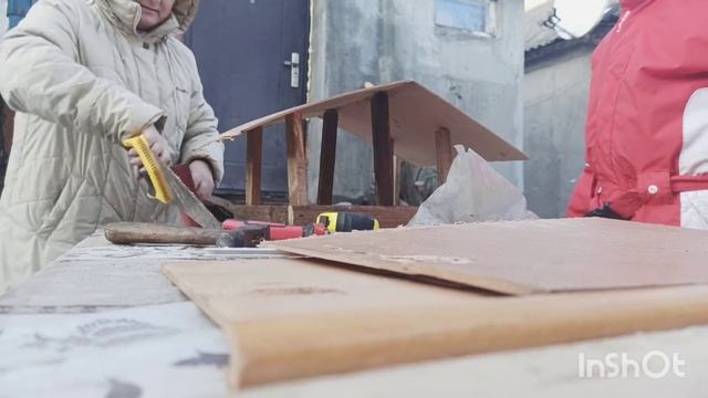 Делаем кормушку для птичек 😘 смотреть онлайн