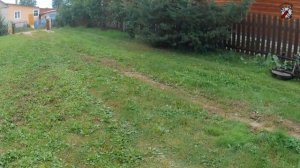 Горыныч. Роторная косилка. Косим траву.
