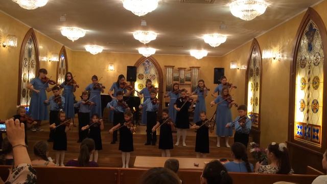 Муз школа Радость. Скрипичное отделение. смотреть онлайн