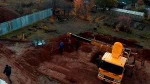 Устройство свайного поля