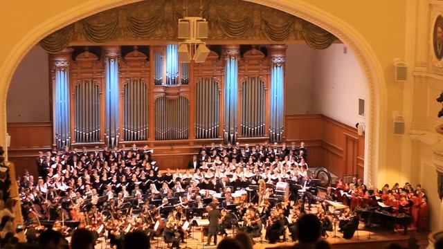 Хор студентов Московской Государственной Консерватории рук.С.С.Калинин смотреть онлайн