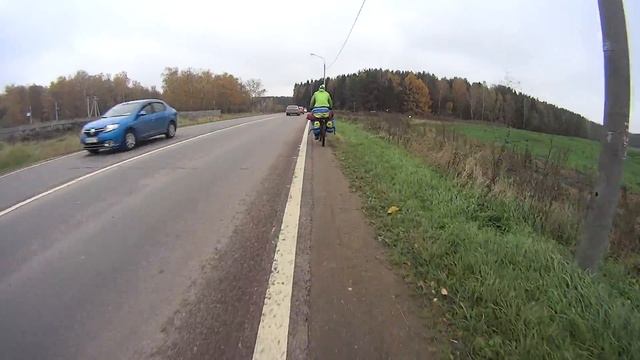 Подъезжаем к повороту на музей Чехова 08 10 2016 смотреть онлайн