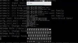 Android 6.0 running AROMA file manager??