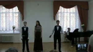 В. А. Моцарт Терцет (1) из оперы "Волшебная флейта" 16.05.22019.