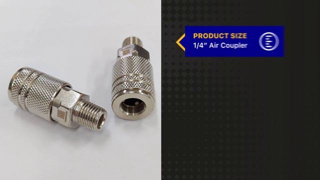 Introduction to Industries Steel 1/4 MNPT Air Coupler Fitting смотреть онлайн