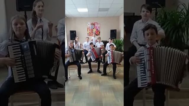 Лотиноамериканский танец Хабанера " Кофе"-Ансамбль " Ложки- гармошки" смотреть онлайн