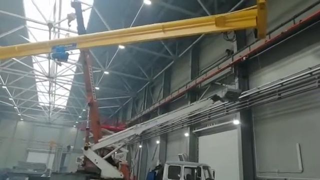 Монтаж кран-балки смотреть онлайн