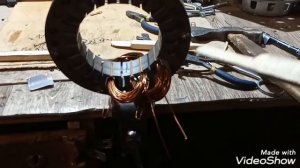 Перемотка генератора для ветряка.