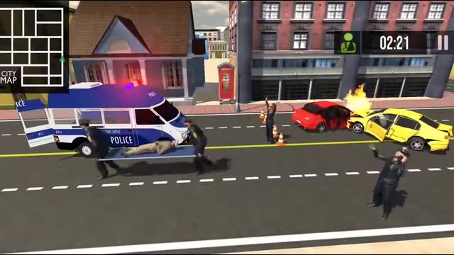 Police Ambulance Van Driving 911 Rescue Emergency Simulator Android IOS GamePlay смотреть онлайн