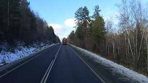 проезжаем город Байкальск.